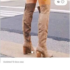 Dolce Vita Tan Suede boots